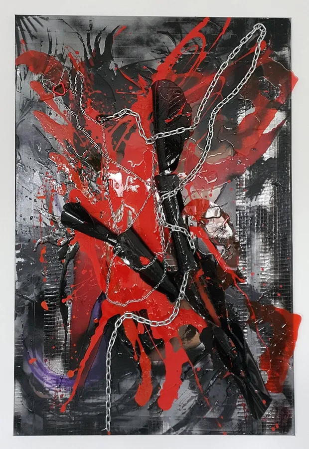 Imagen de Beginning and the end de Natalia Byrdina, tamaño: 100 × 150 cm, hecho de Canvas, medio Painting, con un precio de $3800