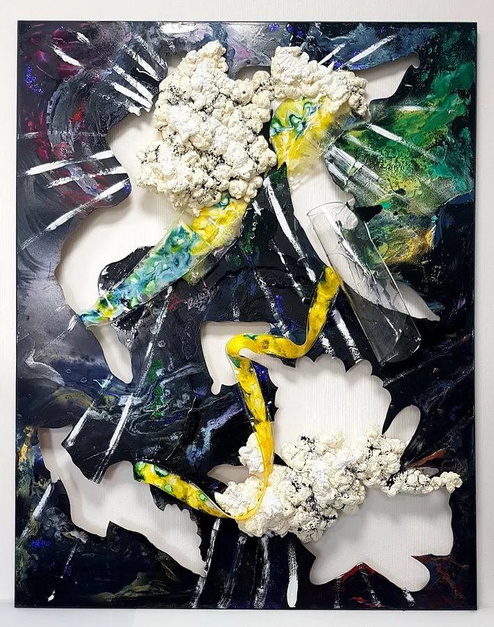 Imagen de Heaven de Natalia Byrdina, tamaño: 110 × 140 cm, hecho de Wood, medio Works, con un precio de $3905