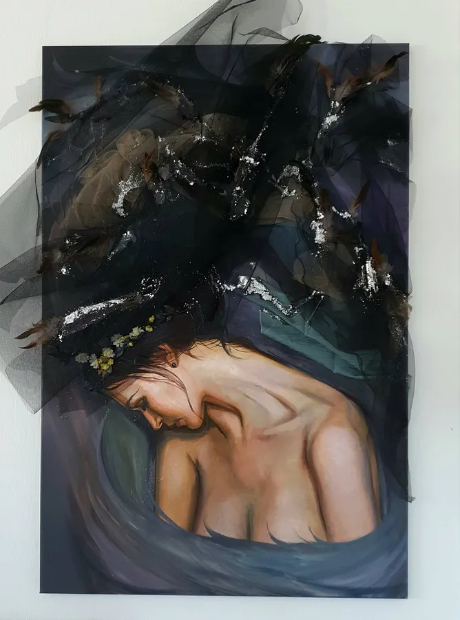 Immagine di Skin voice di Natalia Byrdina, dimensioni: 100 × 150 cm, medium: Painting, prezzo: $1680