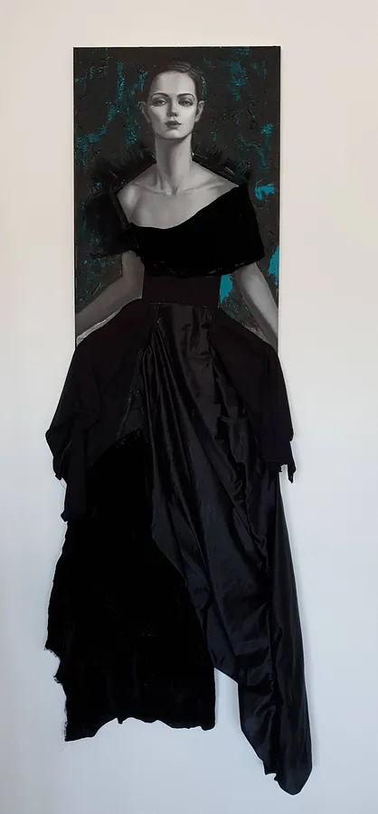 Immagine di Way out of the darkness di Natalia Byrdina, dimensioni: 55 × 165 cm, medium: Painting, prezzo: $1418