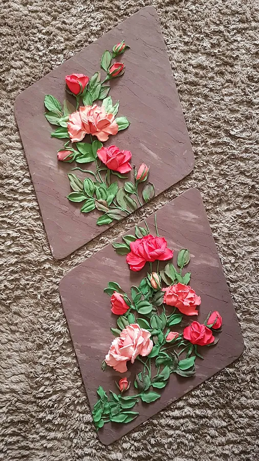 Immagine di Red roses di Natalia Byrdina, dimensioni: 50 × 70 cm, medium: Works, prezzo: $811