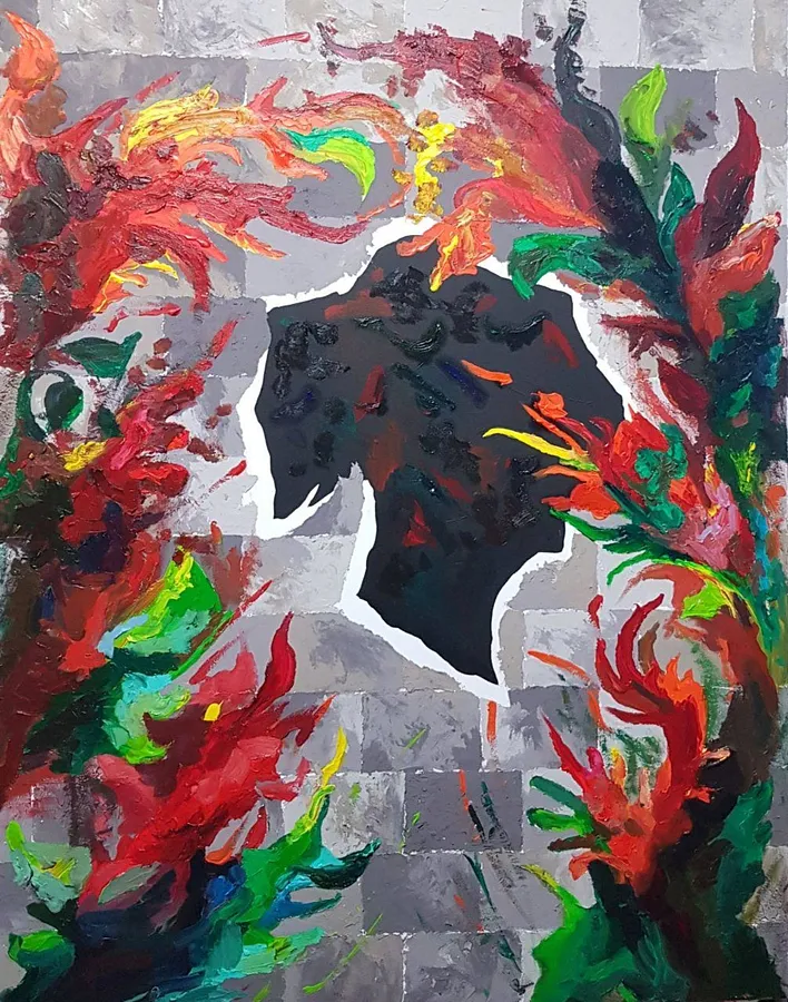 Immagine di Entrance to the cemetery di Natalia Byrdina, dimensioni: 100 × 130 cm, medium: Painting, prezzo: $1197