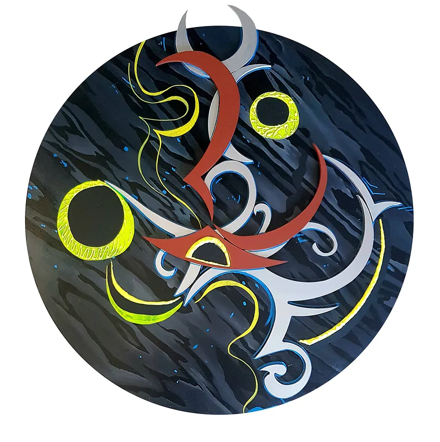 Bild von Mutation von Natalia Byrdina, Größe: 100 × 100 cm, Works Medium, zum Preis von $1262