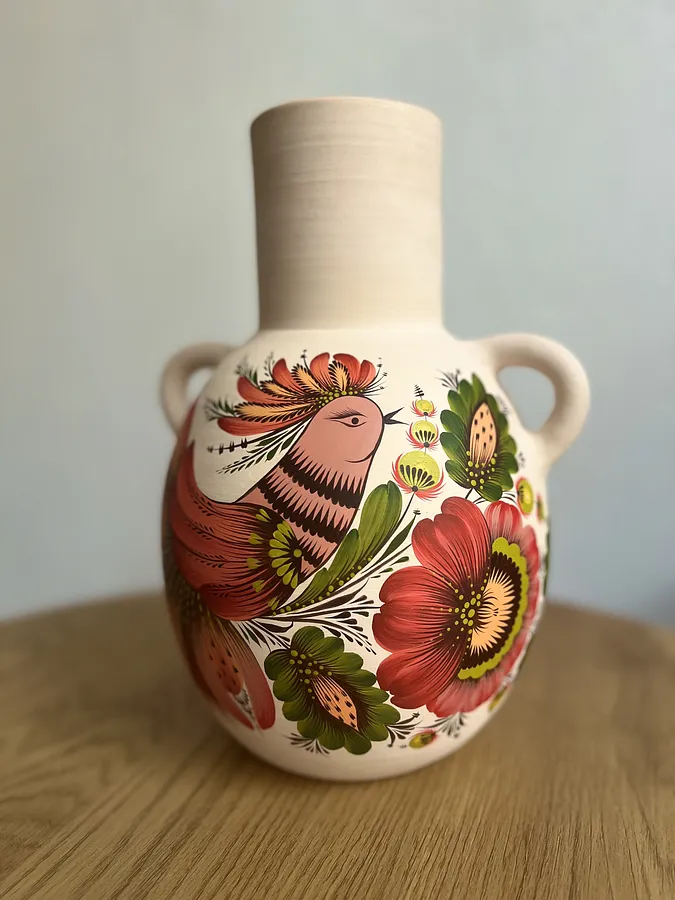 Image de KAZKOVA par Олена Грішина, taille : h 25 см, fabriqué avec кераміка, акрил, глазур, médium Кераміка, de Німеччина, au prix de €160