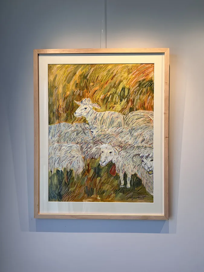 Image of На полонину  by Solomiya Ortynska, size: 50х65 см, Painting medium, priced at $500