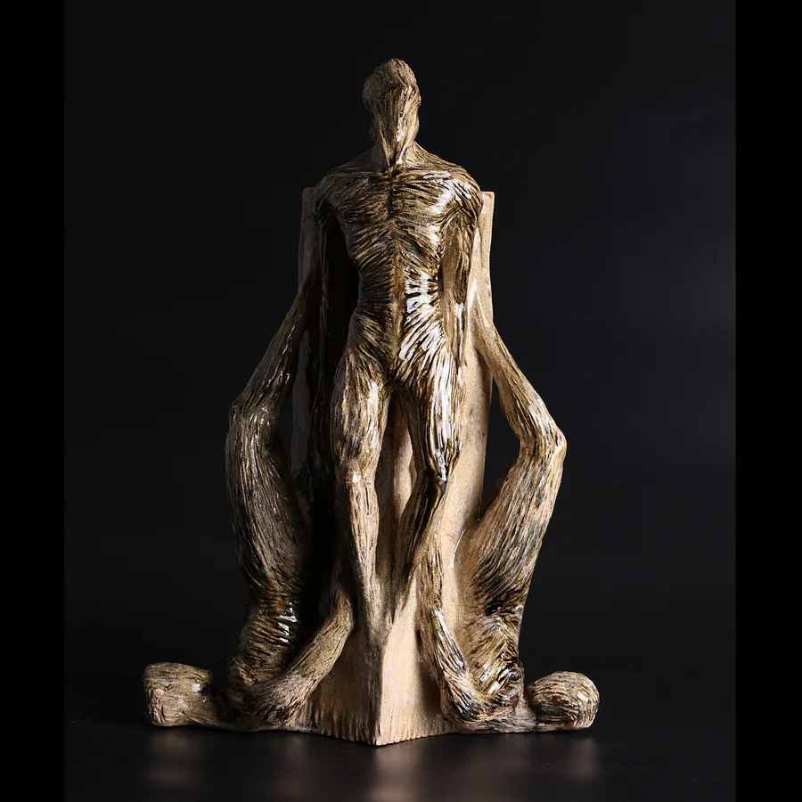 Bild von Fundation von VITALIY KRASUTSKIY, Größe: H=46cm, hergestellt aus Шамотна глина, поливи, Skulptur Medium, aus Lviv, zum Preis von €2500 (≈ 127 525 грн)