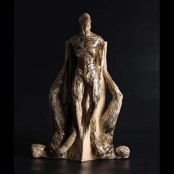 Image de Fundation par VITALIY KRASUTSKIY, taille : H=46cm, médium Sculpture, au prix de €1200