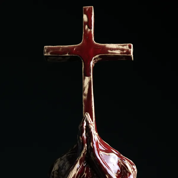 Immagine di Crosshead III di VITALIY KRASUTSKIY, dimensioni: H=50 cm, medium: Scultura, serie: Series 1, prezzo: €600