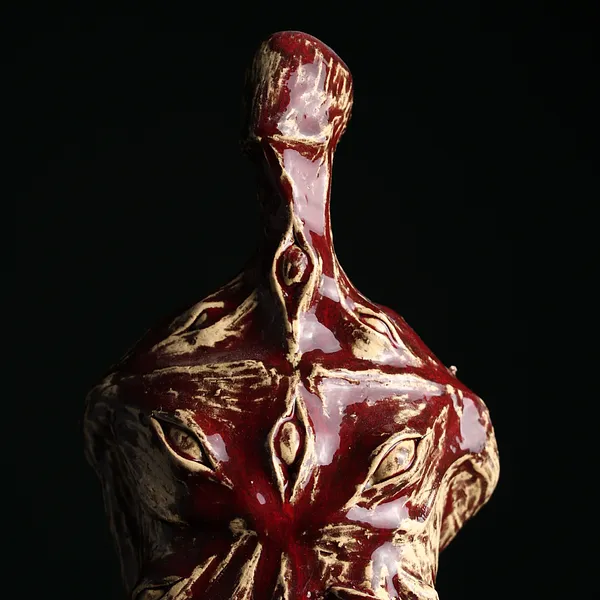 Imagen de Blind de VITALIY KRASUTSKIY, tamaño: H=50 cm, hecho de Шамотна глина, поливи, medio Escultura, de Львів, parte de la serie Series 1, con un precio de €1500 (≈ 77,656 грн)