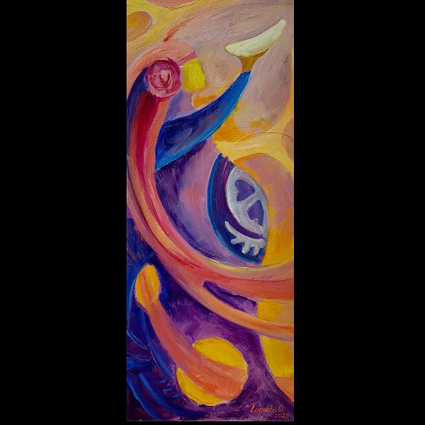 Immagine di Birth of Light di Оксана Лопоха, dimensioni: 50х20, materiali: Olio, tela, medium: Живопис, città: Ucraina, serie: Фігури, prezzo: $400