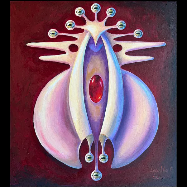 Immagine di Погляд хранителя di Оксана Лопоха, dimensioni: 45х49, medium: Живопис, serie: Хранителі, prezzo: $650