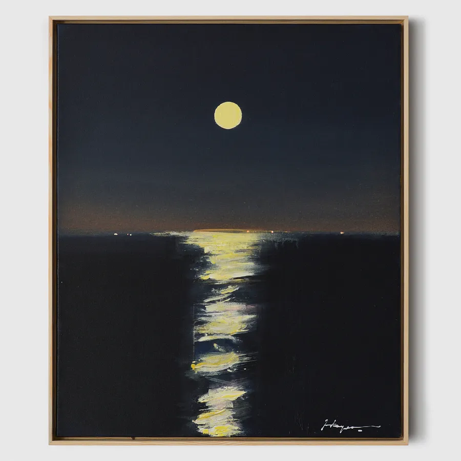 Image de Moonlight par Igor Nekraga, taille : 60x50, médium Peinture, faisant partie de la série Acrylics, au prix de $600