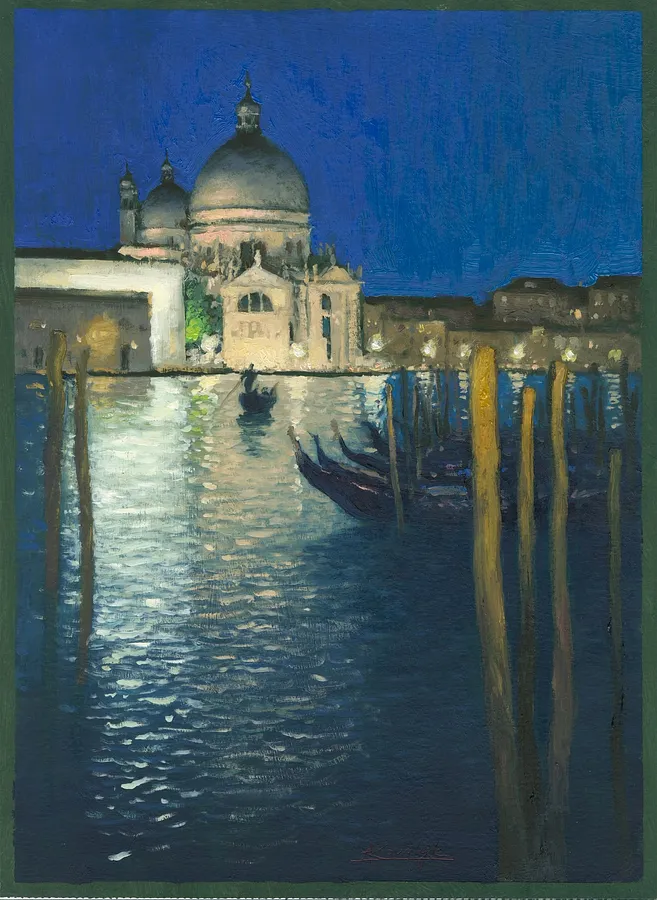 Image de Evening Venice  par Andrii Kovalyk, taille : 40x30 cm , médium Limited Edition Prints, au prix de €95