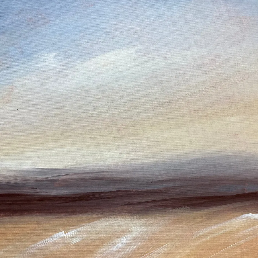 Bild von Winter Dream/7 von Helen Mount, Größe: 40 × 40 × 2 cm, Painting Medium