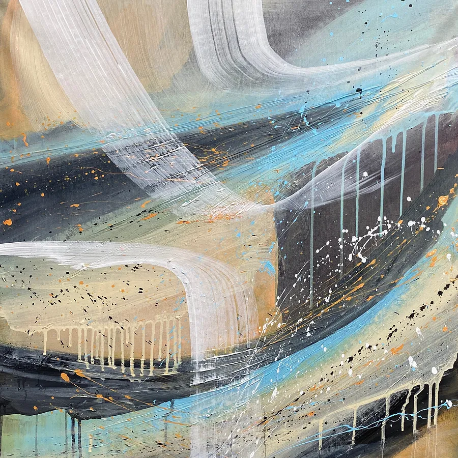 Immagine di Authentic Desires/8 di Helen Mount, dimensioni: 60 × 60 × 2 cm, medium: Painting