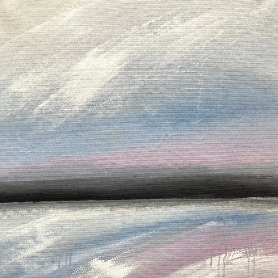 Immagine di Winter Dream/5 di Helen Mount, dimensioni: 40 × 40 × 2 cm, medium: Painting
