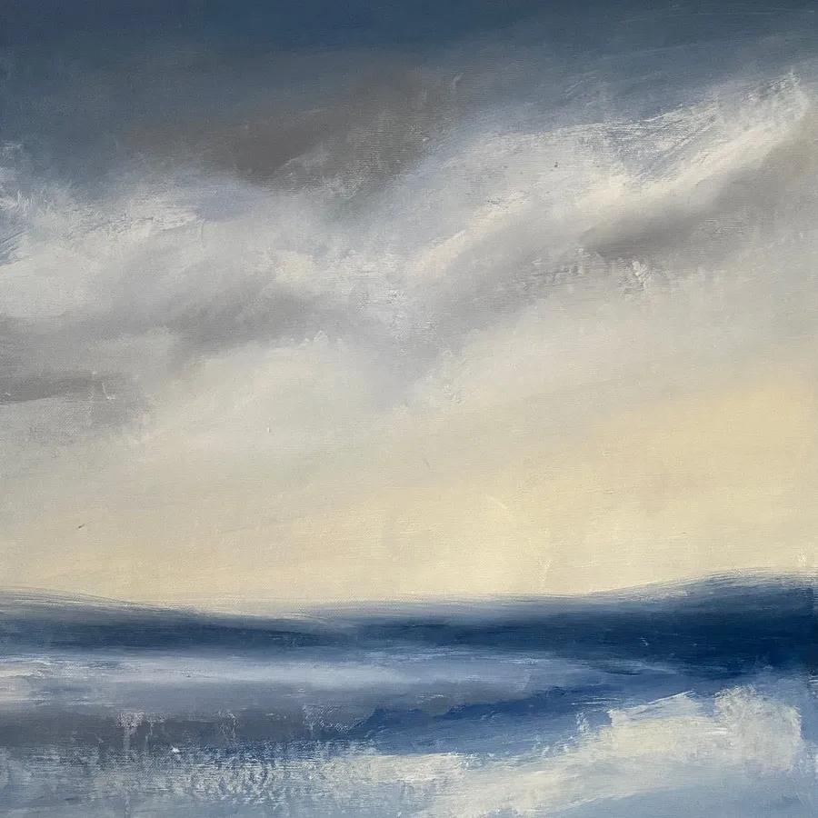 Immagine di Breathe Slowly/11 di Helen Mount, dimensioni: 40 × 40 × 2 cm, medium: Painting