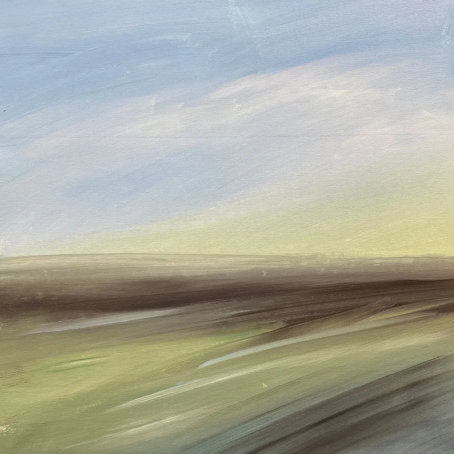Immagine di Spring Morning/1 di Helen Mount, dimensioni: 40 × 40 × 2 cm, medium: Painting