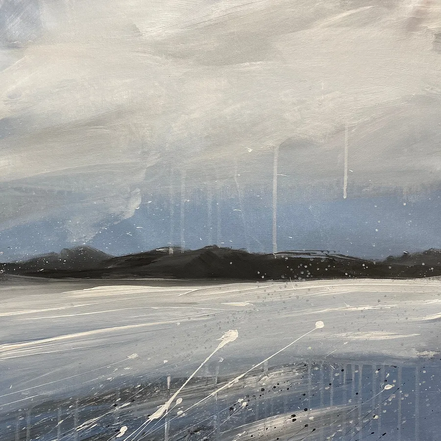 Immagine di Winter Dream/3 di Helen Mount, dimensioni: 40 × 40 × 2 cm, medium: Painting