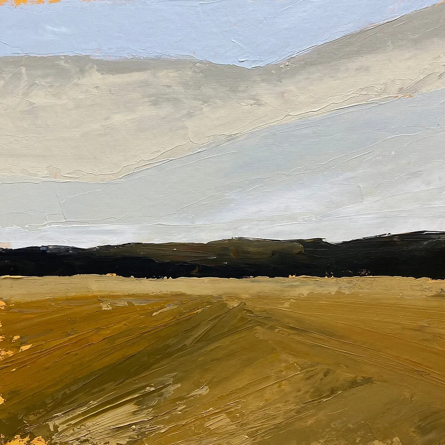 Immagine di Autumn Talks/8 di Helen Mount, dimensioni: 40 × 40 × 2 cm, medium: Painting