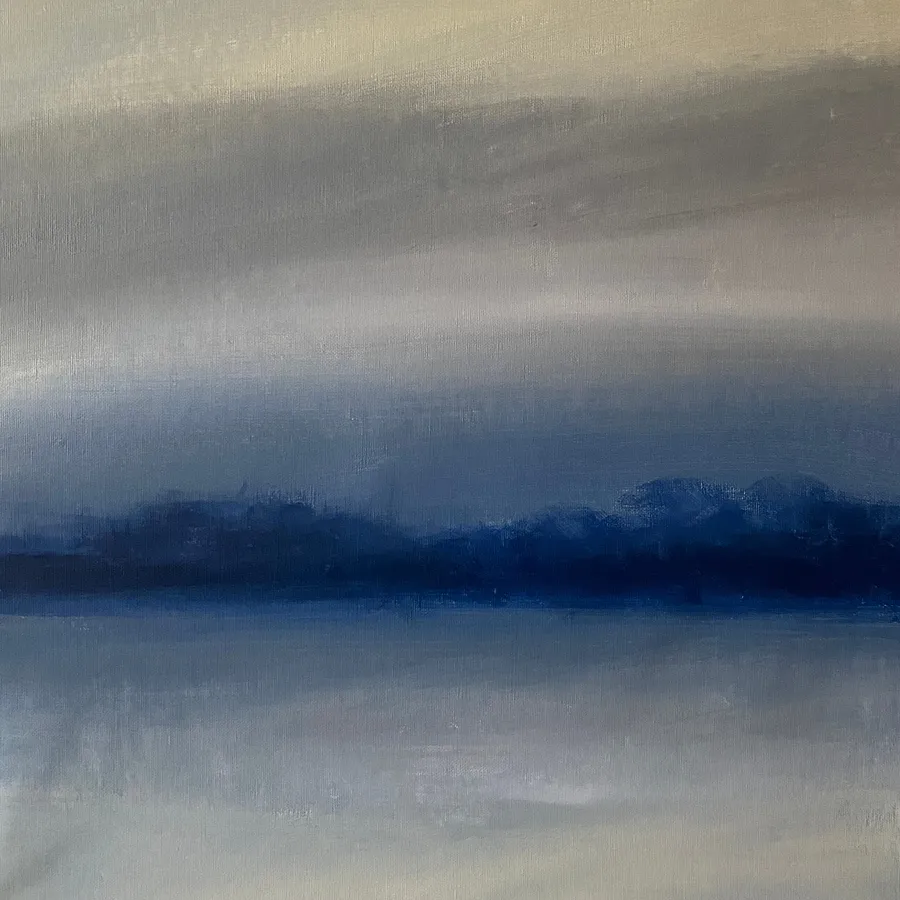 Immagine di Breathe Slowly/12 di Helen Mount, dimensioni: 40 × 40 × 2 cm, medium: Painting