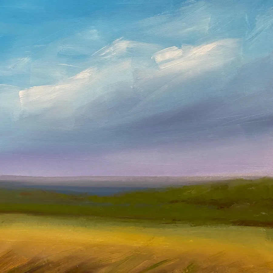Immagine di Breathe Slowly/18 di Helen Mount, dimensioni: 40 × 40 × 2 cm, medium: Painting