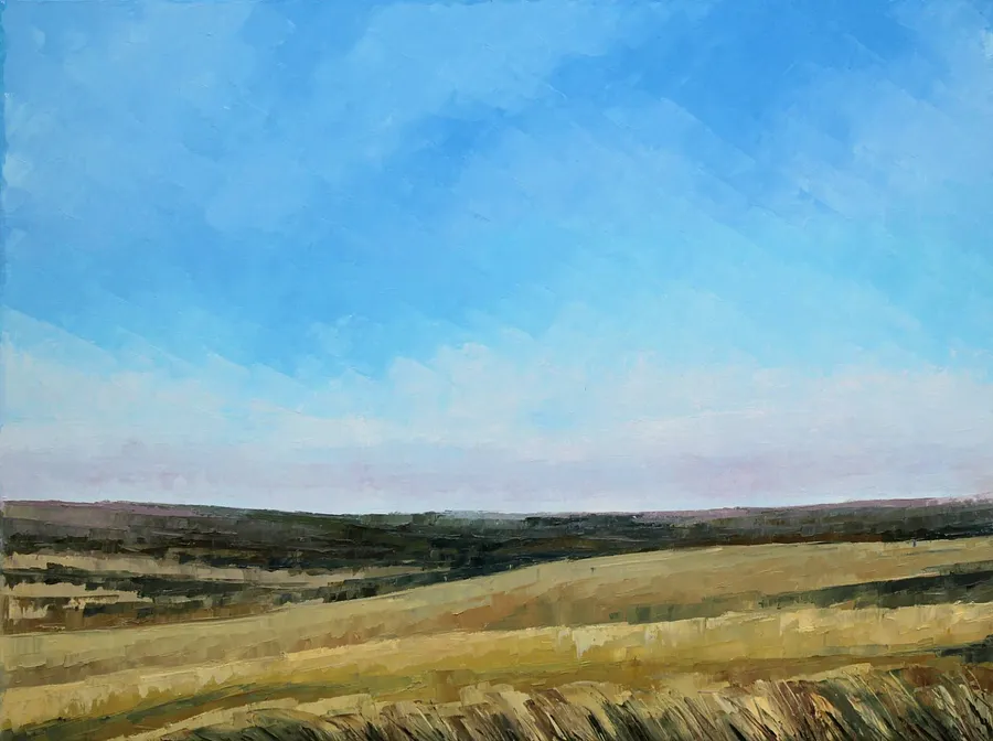 Bild von Steppe von Helen Mount, Größe: 80 × 60 cm, Painting Medium, zum Preis von $1110 (≈ 49 729 грн)