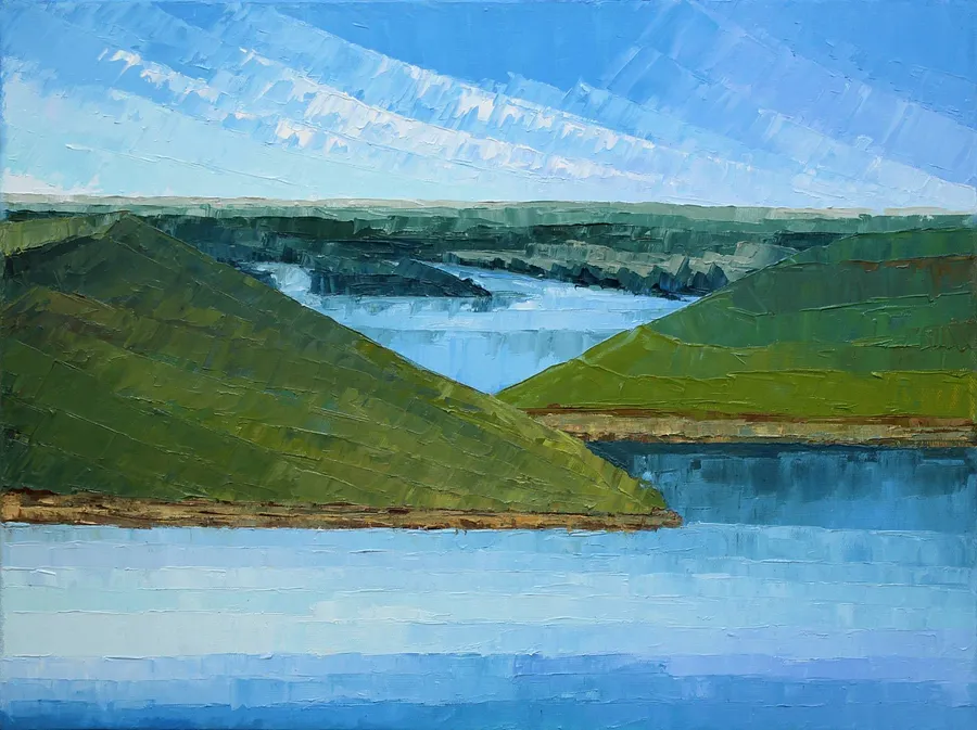 Imagen de Bakota de Helen Mount, tamaño: 80 × 60 cm, hecho de Canvas, medio Painting, con un precio de $1110 (≈ 49,762 грн)