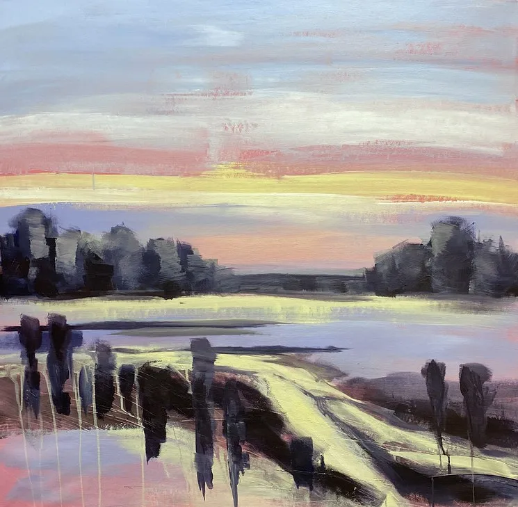 Immagine di Embrace of the Sky di Helen Mount, medium: Painting