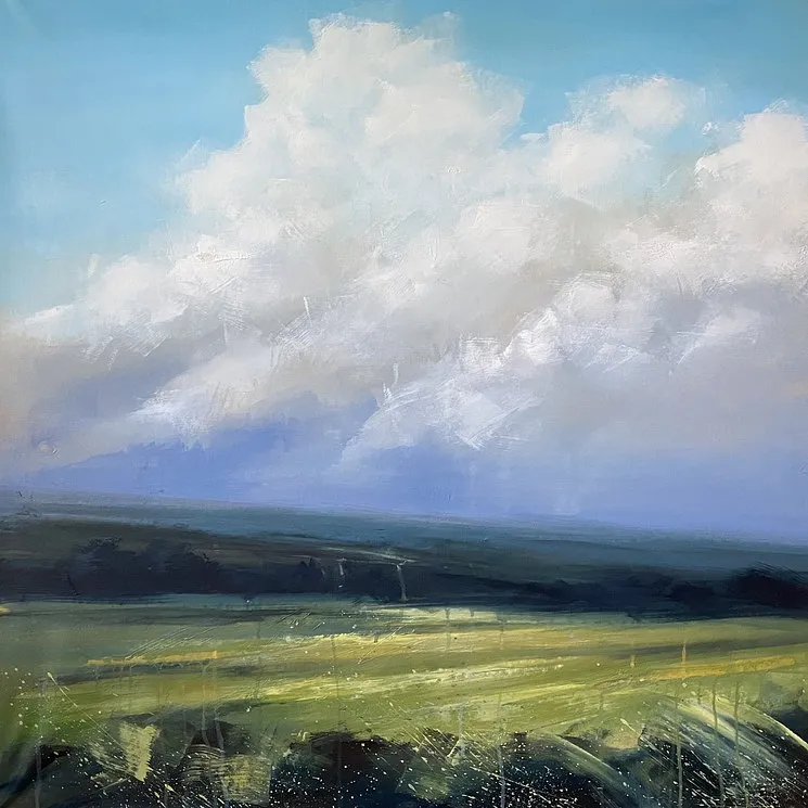 Image of Breathe Slowly/2 by Helen Mount, Painting medium