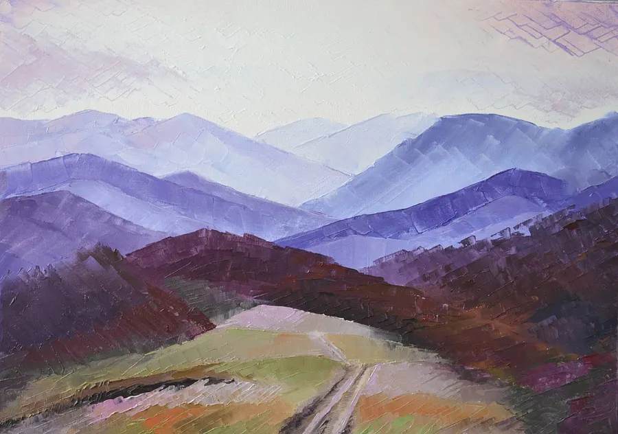 Immagine di Carpathians di Helen Mount, dimensioni: 60 × 40 cm, medium: Painting, prezzo: $820 (≈ 36.737 грн)