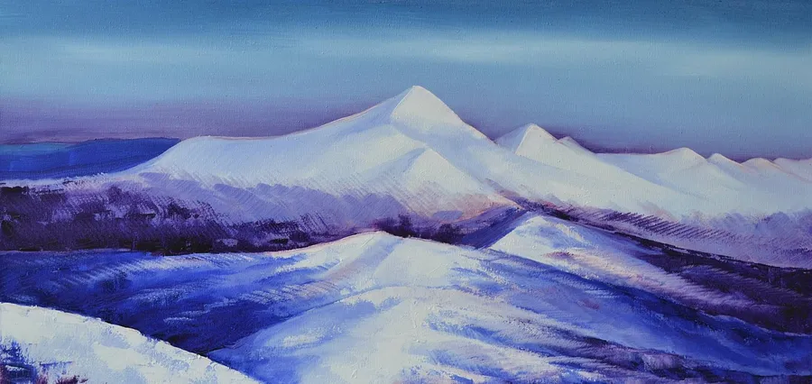 Immagine di Hoverla for Christmas di Helen Mount, dimensioni: 60 × 30 cm, medium: Painting, prezzo: $800 (≈ 35.841 грн)