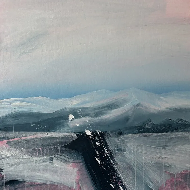 Image of New Stories / 4 by Helen Mount, made of oil on canvas, Painting medium