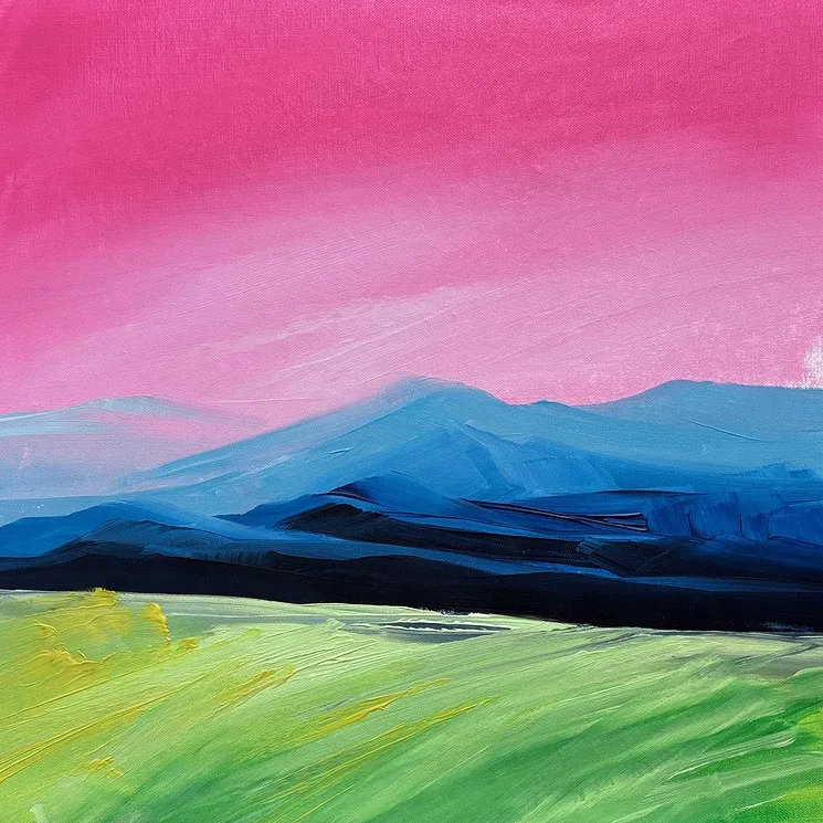 Bild von Lush Summer/4 von Helen Mount, Painting Medium, zum Preis von €450 (≈ 23 423 грн)