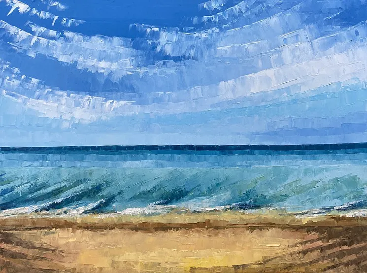 Immagine di Sea of Azov di Helen Mount, medium: Painting