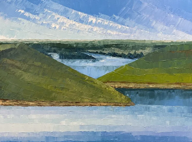 Imagen de Bakota de Helen Mount, hecho de oil on canvas, medio Painting