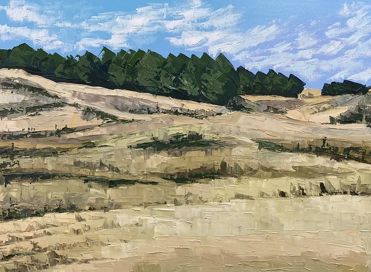 Immagine di Oleshky Sands di Helen Mount, medium: Painting