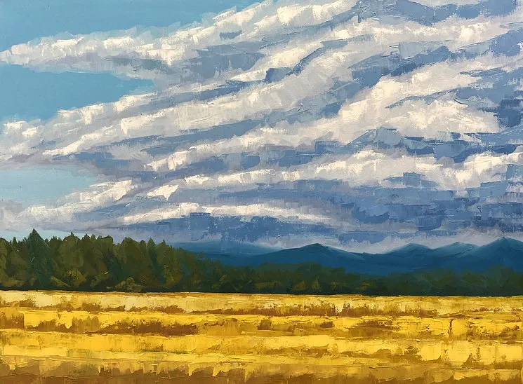 Immagine di Cloud di Helen Mount, medium: Painting