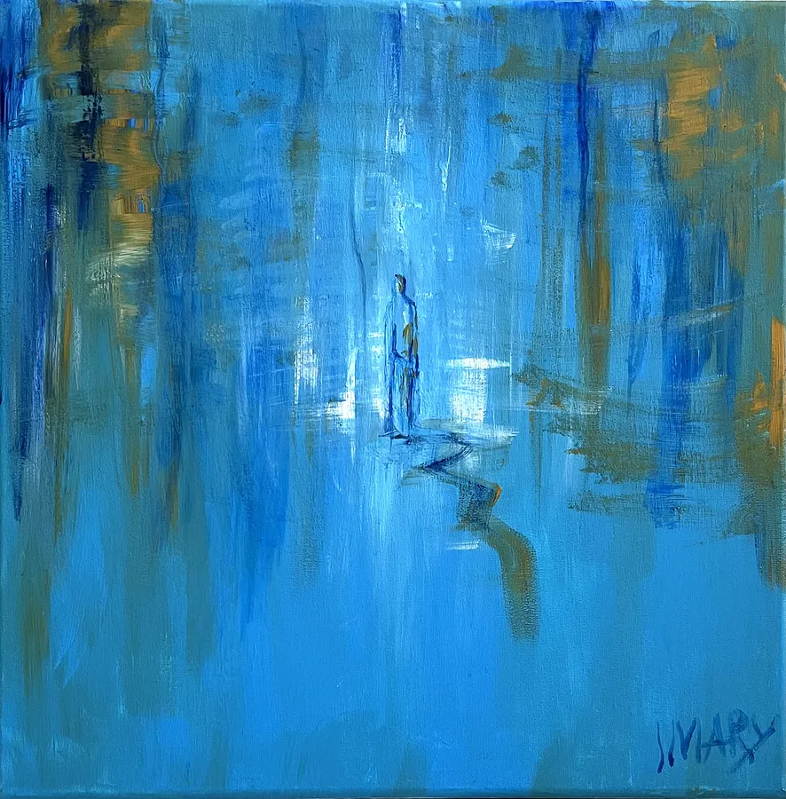 Image of “The Path to Truth II” by IMARY, size: 50 × 50, made of Canvas, acrylic, Painting medium, priced at Price on request