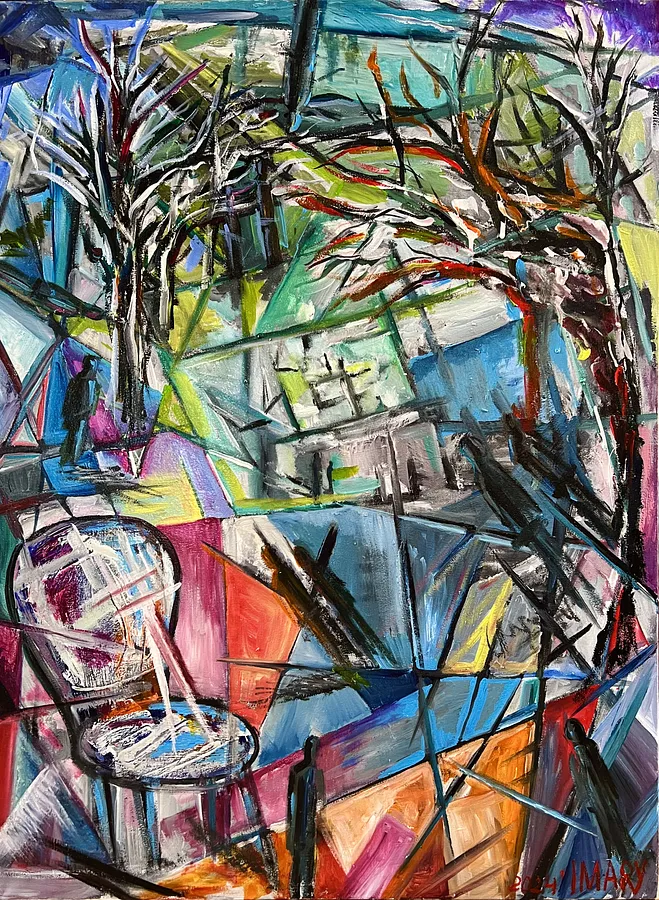Obraz “The Path of Searching” autorstwa IMARY, rozmiar: 80 × 60, wykonany z canvas, oil, medium Painting, cena: €900