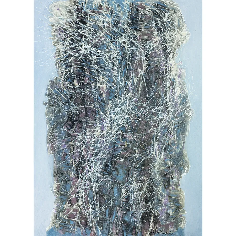 Immagine di Element 3 di Liudmyla Davydenko, dimensioni: 100х140, medium: Pittura, serie: Isolines, prezzo: €2500