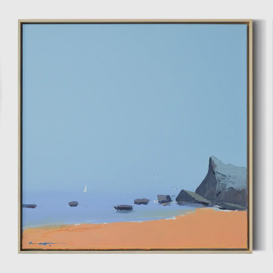 Immagine di Seascape di Igor Nekraga, dimensioni: 50x50, materiali: Acrylic on canvas, medium: Pittura, città: Ukraine, serie: Acrylics, prezzo: $600