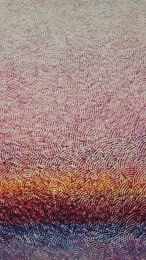 Bild von Presence 3.08 — "Presence" Series von Maryan Besaga, Größe: 120 х 75 см, hergestellt aus pastel, paper, Graphics Medium, aus Ukraine, Teil der PRESENCE Serie, zum Preis von $3500