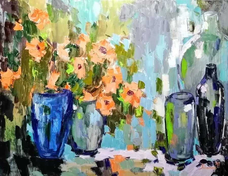 Obraz Modern autorstwa Olha Kashshai, rozmiar: 130 × 100 cm, wykonany z oil on canvas, medium Painting, cena: ₴33000