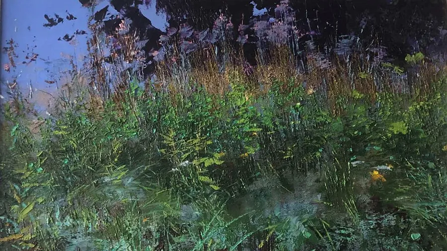 Immagine di Summer Grasses — "Impressions" Series di Maryan Besaga, dimensioni: 80х70 cm, medium: Painting, serie: IMPRESSIONS