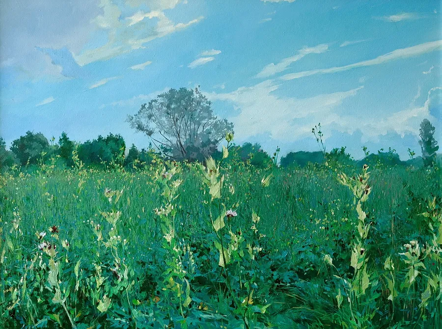 Immagine di  Summer "Impressions" Series di Maryan Besaga, dimensioni: 60Х80 cm, materiali: oil on canvas, medium: Painting, città: Ukraine, serie: IMPRESSIONS