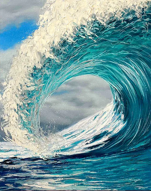 Immagine di Oceanic wave di Elena Adele Dmitrenko, serie: Ocean