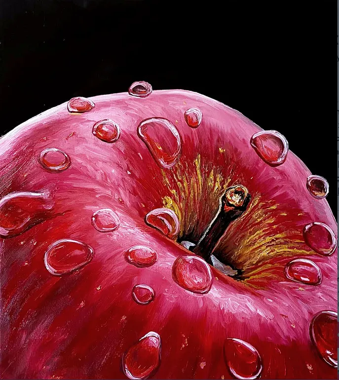 Immagine di Red Apple di Elena Adele Dmitrenko, serie: Still Life