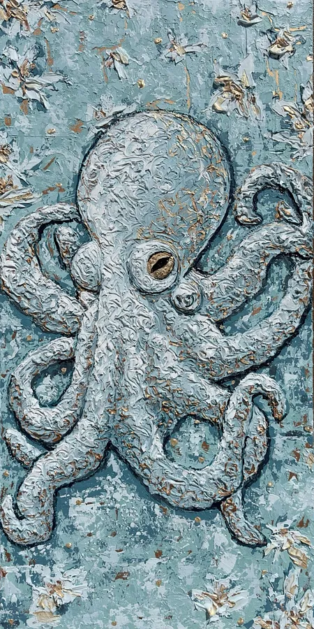 Imagen de pulpo de Elena Adele Dmitrenko, parte de la serie Florida Style