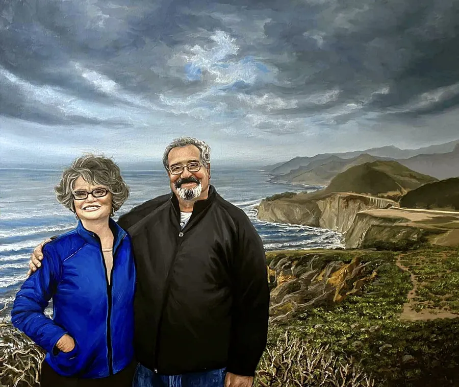 Immagine di Commission Couple Portrait di Elena Adele Dmitrenko, serie: Portrait's